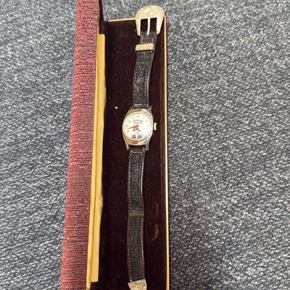 Hopalong Cassidy Metal Watch 1950 Rare